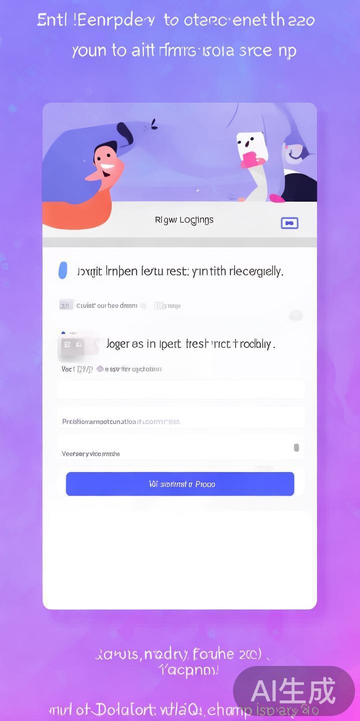 成功安装后，用户需要登录或注册账号。注册流程简单，